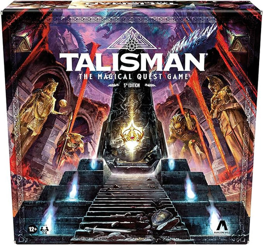 Avalon Hill Talisman: The Magical Quest Board Game, 5th Edition | Fantasy Tabletop Adventure Games | Ages 12 and Up | 2 to 6 Players | Roleplaying Strategy Games