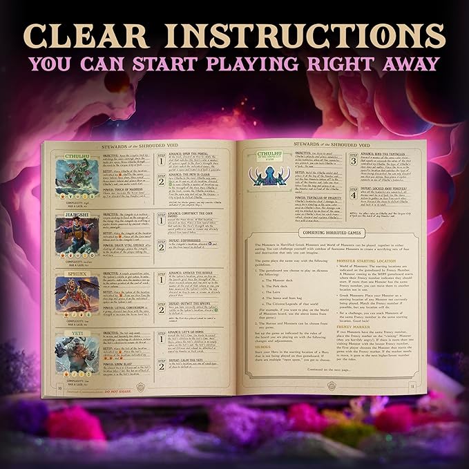 Ravensburger Horrified: World of Monsters Cooperative Strategy Board Game for Ages 10 and Up