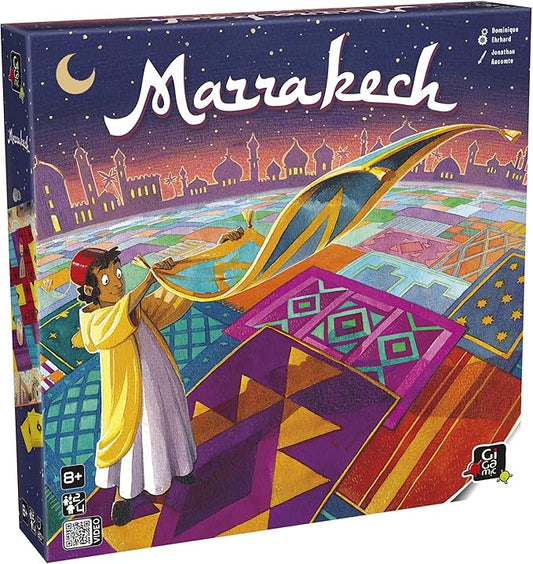 Marrakech | Strategy Game for Families and Adults | Ages 8+ | 2 to 4 Players | 20 Minutes