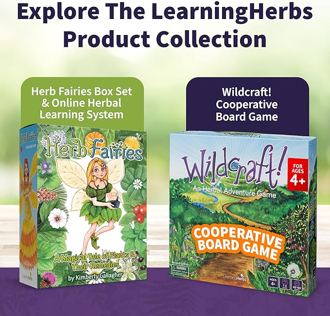 Herb Fairies: 13-Book Box Set & Digital Learning System - Explore Plants & Healing Herbs Through Engaging & Educational Stories - Includes Audiobooks, Printables, Recipes, Crafts, Puzzles & Games