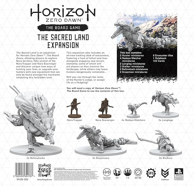 Horizon Zero Dawn The Board Game: The Sacred Land Expansion