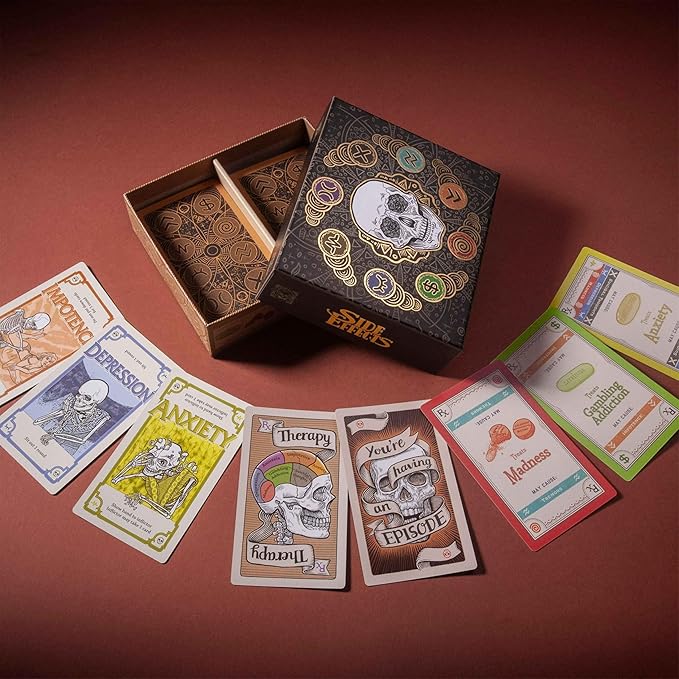 Pillbox Games Side Effects: Unleash The Fun & Chaos Using Therapy & Medication in This Hit Card Game for 2 to 8 Players