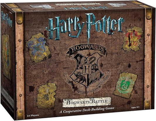USAOPOLY Harry Potter Hogwarts Battle Cooperative Deck Building Card Game | Official Licensed Merchandise Board Great Gift for Fans Movie artwork For 132 months to 1188 months