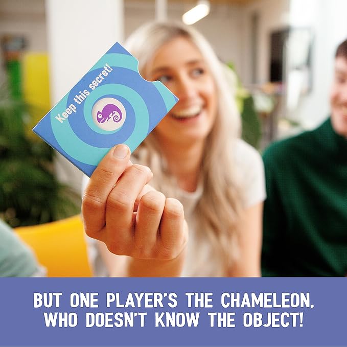 Big Potato The Chameleon Picture Edition - A Fun Family Board Game with a Twist on The Classic Chameleon Game. Suitable for Ages 8 and Up