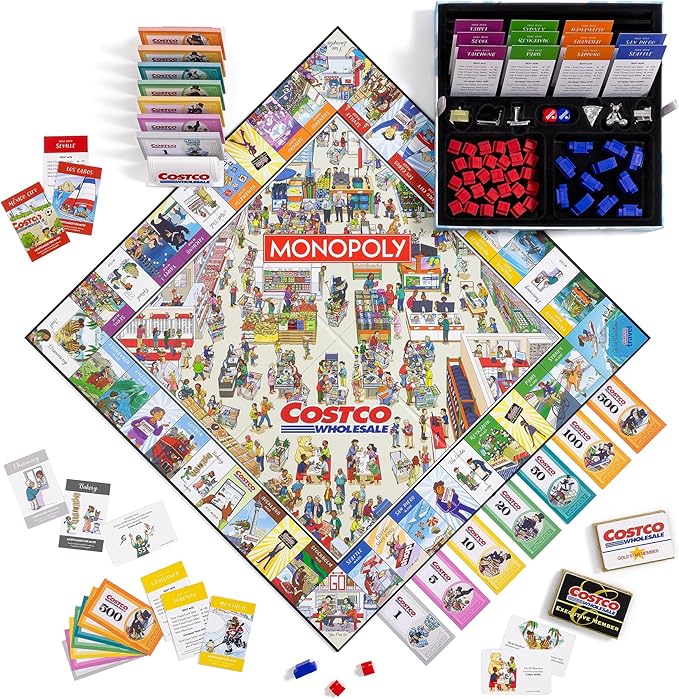 WS Game Company Monopoly Costco Edition