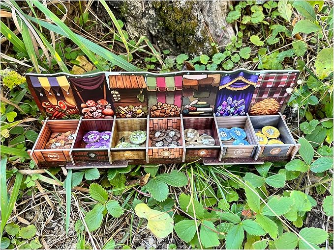 Familiar Tales Board Game - Cooperative Deck-Building Fantasy Adventure! Strategy Game for Kids & Adults, Ages 8+, 1-4 Players, 45+ Minute Playtime, Made by Plaid Hat Games