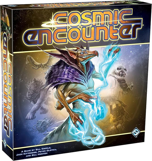 Cosmic Encounter 4th Edition Board Game by Fantasy Flight Games - Classic Intergalactic Conquest Strategy Game for Kids and Adults, Ages 14+, 3-5 Players, 1-2 Hour Playtime