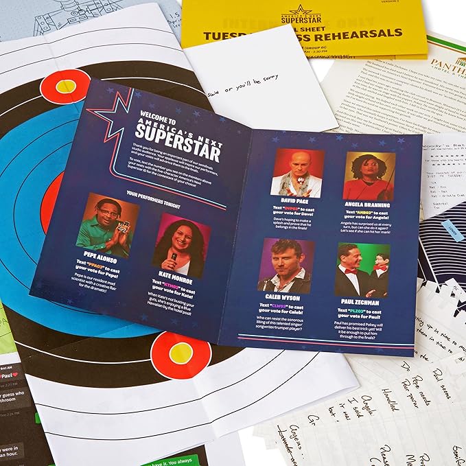 Hunt A Killer: The Final Act: Murder at The Talent Show, an Immersive True Crime Experience, for Fans of Criminal Minds and Forensic Files, Includes 90-120 Minutes of Explicit Content, for Ages 14+