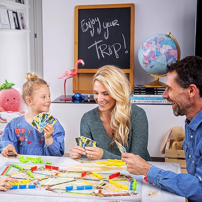 Ticket to Ride First Journey Board Game - Fun and Easy for Young Explorers! Train Strategy Game, Family Game for Kids & Adults, Ages 6+, 2-4 Players, 15-30 Min Playtime, Made by Days of Wonder