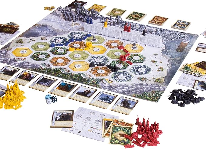 A Game of Thrones CATAN Brotherhood of the Watch Board Game - Strategy Game, Adventure Game for Kids and Adults, Ages 14+, 3-4 Players, 60-90 Minute Playtime, Made by CATAN Studio