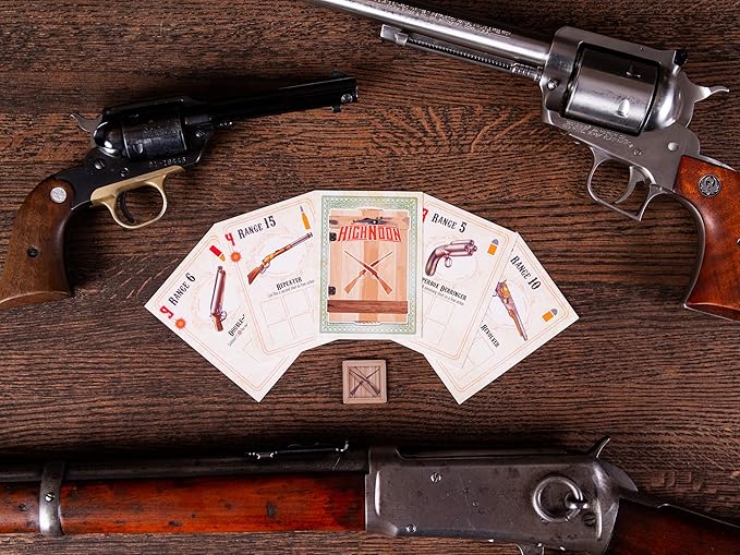 High Noon Game, Inc. High Noon: 4 Player Starter Set - Board Game. Ages 8+, 2-4 Players, 60-120 Min Game Play