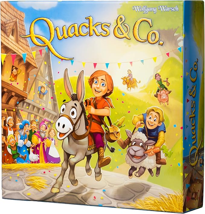 CMYK Quacks and Co. - A Kid Friendly Version of The Hit Push Your Luck Game