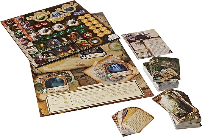 Eldritch Horror The Dreamlands Board Game EXPANSION | Mystery Game | Cooperative Board Game for Adults and Family | Ages 14+ | 1-8 Players | Avg. Playtime 3 Hours | Made by Fantasy Flight Games
