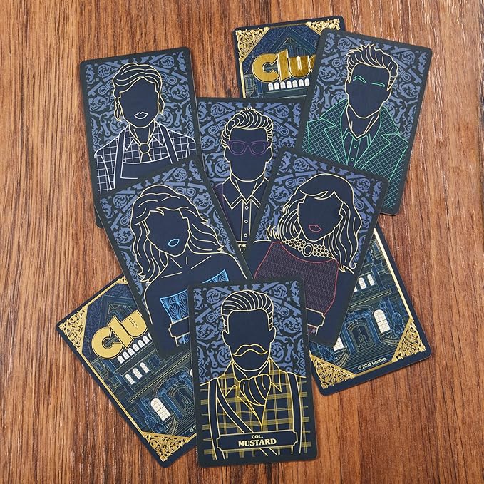 Hasbro Gaming Clue Board Game Signature Collection, Premium Packaging and Components, Family Games for Kids and Adults, Mystery Games for 2 to 6 Players