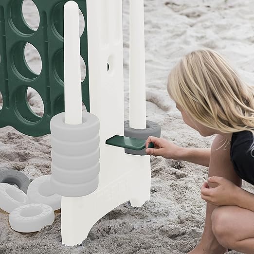 ECR4Kids Jumbo 4-to-Score, Giant Game, Green, White, 1