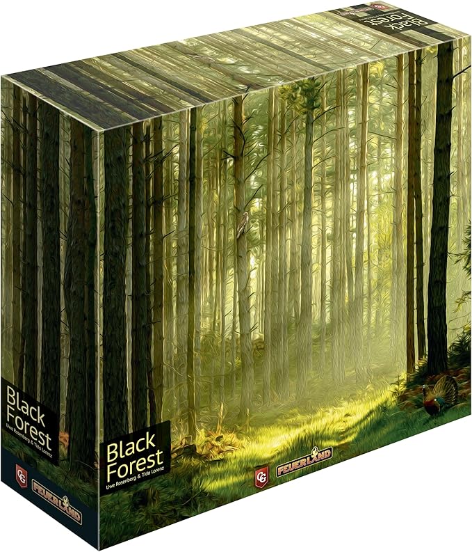 Black Forest - Resource Management Card Based Board Game, 1-4 Players, Ages 14+, 90 Minutes
