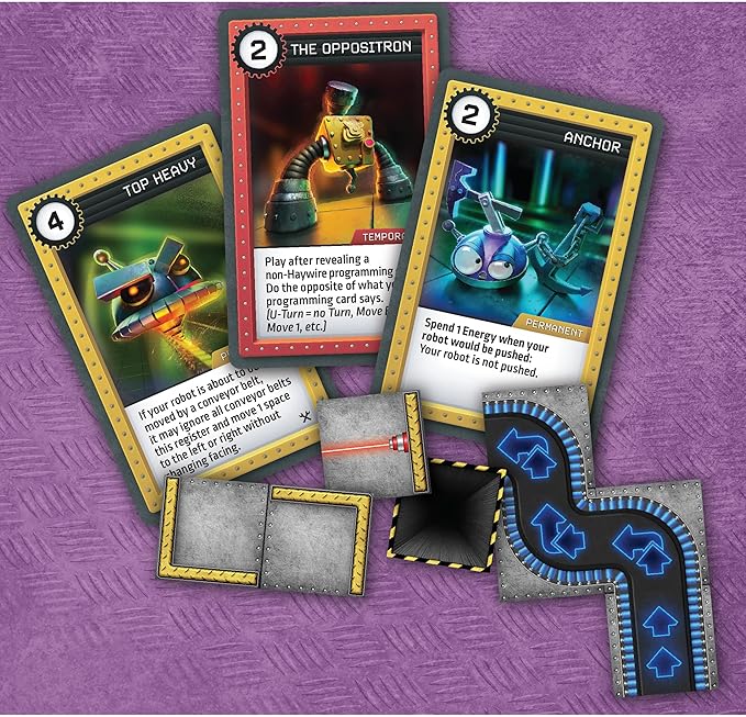 Renegade Game Studios: Robo Rally - Master Builder Expansion - Strategy Programmed Movement Board Game, New Grids, Ages 12+, 2-6 Players, 45-90 Min