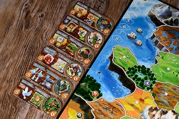 Small World Board Game - Fantasy Area Control & Strategy Game with Magical Creatures, Special Powers! Family Game for Kids & Adults, Ages 8+, 2-5 Players, 40-80 Min Playtime, Made by Days of Wonder