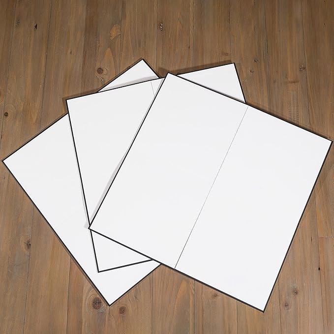 Three Pack of Blank Game Boards (3 Game Boards 17" x 17") Create Your Own Board Game, DIY Board Game (3 Pack 17 Inch Boards)