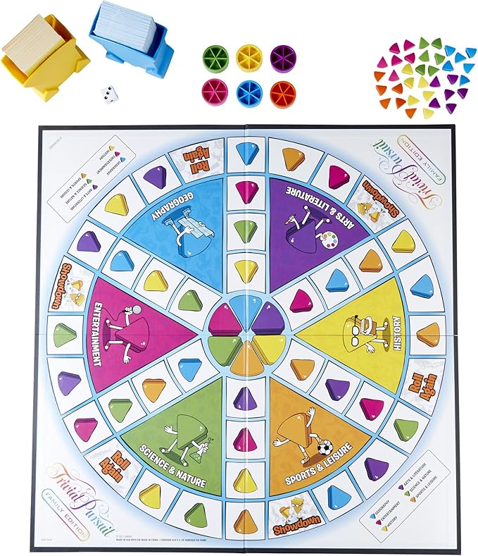 Hasbro Gaming Trivial Pursuit Family Edition