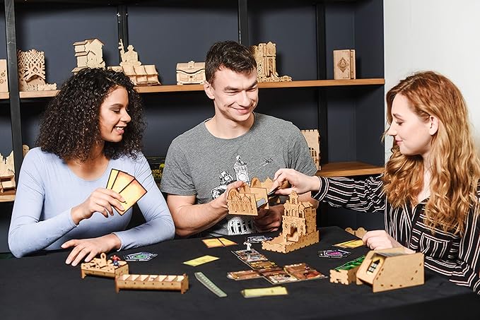 TowerRex Organizer for Betrayal at House on The Hill 2nd Ed Board Game, Widow's Walk Expansion, Storage Insert, Accessories Upgrade