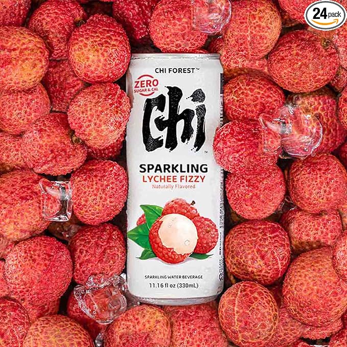 CHI FOREST Lychee Fizzy Sparkling Water (11.16 fl oz* 24)