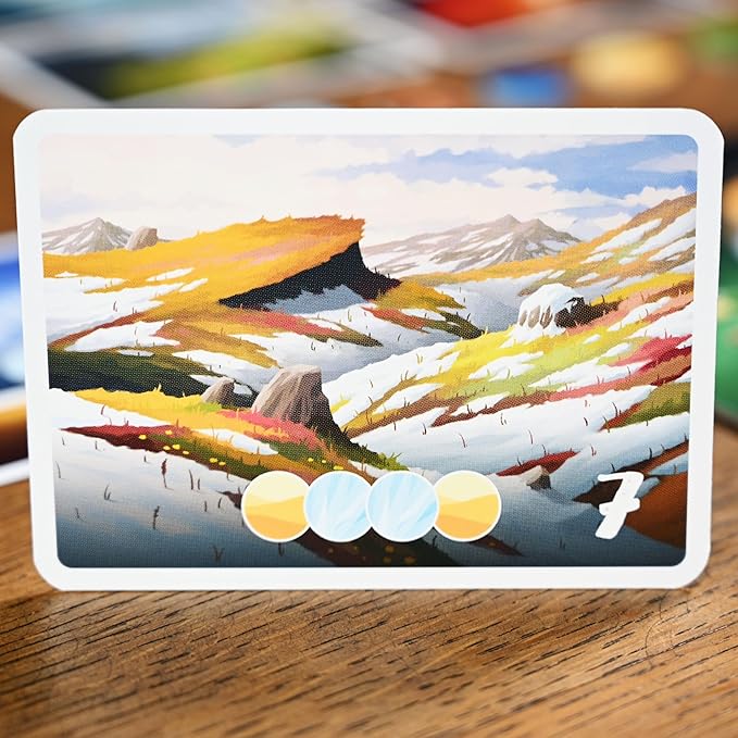 Northstar Game Studio Biomos Board Game | Easy to Learn Strategy Game for Adults, Kids, Families, Couples or Solo | Create Planets Filled with Life | 1-4 Players - 20 mins - Age 8+