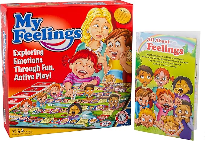 My Feelings, a Fun Game to Help Kids Express Emotions, Improve Social Skills and self Regulation. Endorsed by Dr Temple Grandin, Dr Tony Attwood and Other Renown clinicians and Educators.
