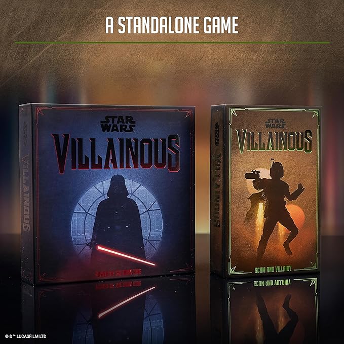 Star Wars Villainous: Scum and Villainy - Engaging Strategy Board Game | Perfect for Ages 10 & Up | Unique Villain Abilities | Compatible with Star Wars Villainous Games