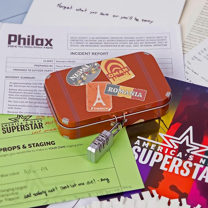 Hunt A Killer: The Final Act: Murder at The Talent Show, an Immersive True Crime Experience, for Fans of Criminal Minds and Forensic Files, Includes 90-120 Minutes of Explicit Content, for Ages 14+