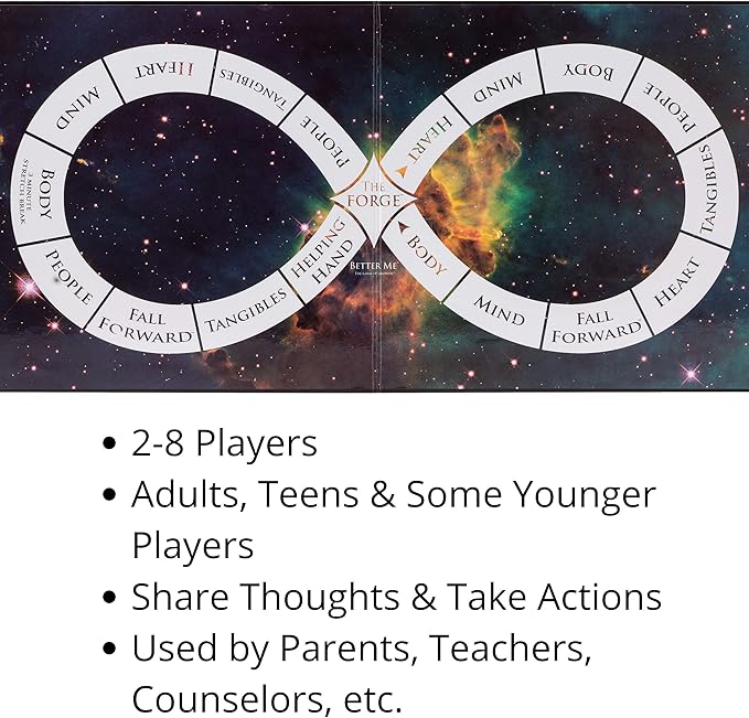 Better Me Self-Improvement Board Game - Fun & Connection for Couples, Friends, and Family Game Night, Relationship Date Night Ideas, Counseling and Group Therapy, Goal Setting & Accountability