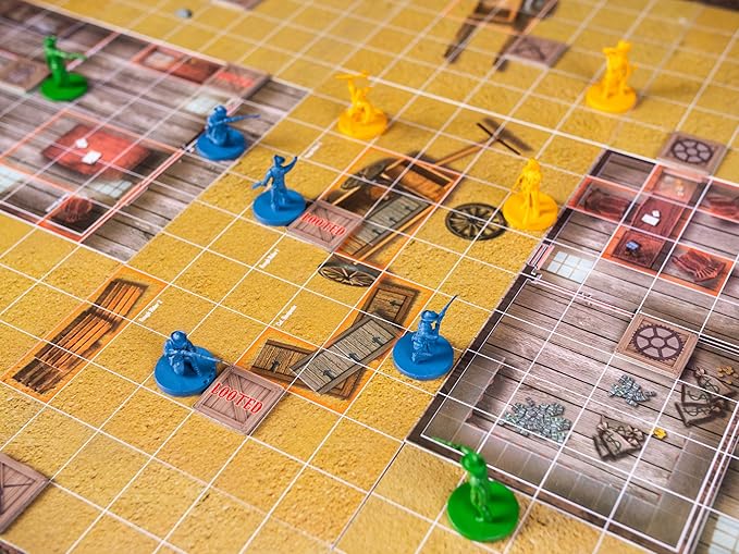 High Noon Game, Inc. High Noon: 4 Player Starter Set - Board Game. Ages 8+, 2-4 Players, 60-120 Min Game Play
