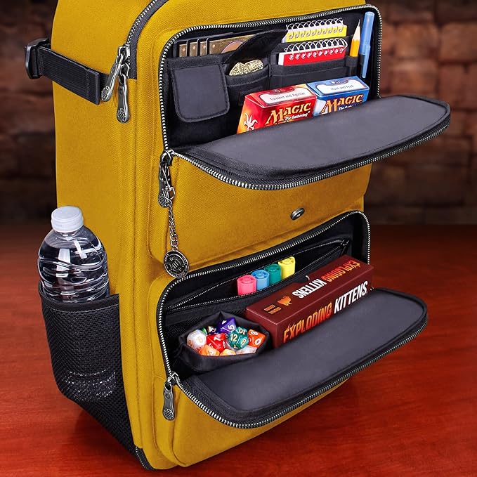 ENHANCE MTG Backpack TCG Card Storage - TCG Backpack for Deck Boxes, Sleeved Cards, Playmats, MTG Accessories