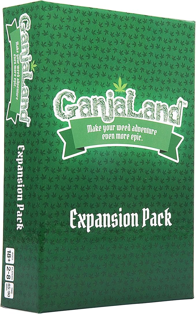 WHAT DO YOU MEME? Ganjaland EXPANSION Pack - 90 New Cards for The Epic Stoner Ganjaland Core Game