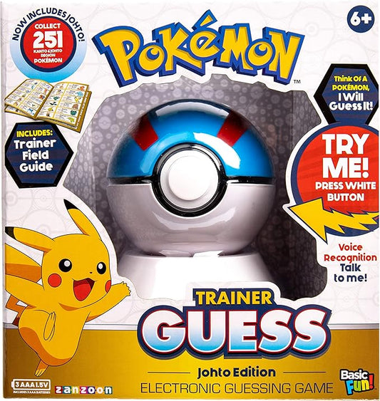 Basic Fun Pokémon Trainer Guess: Johto Edition - Electronic Game