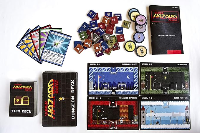 The Board-Game Played Like a Retro Pixel Video Game!