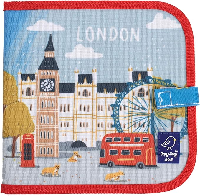 Jaq Jaq Bird Cities of Wonder Erasable Book - London