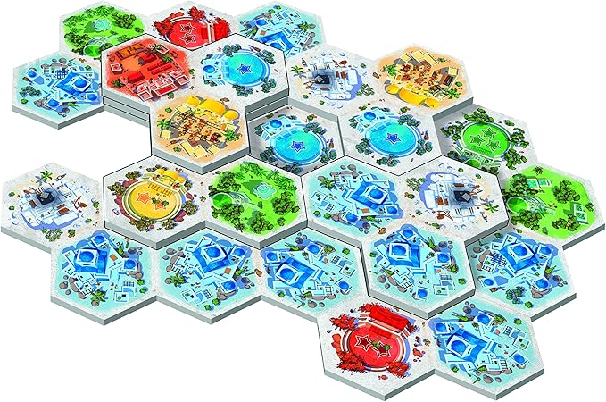 Akropolis | Strategy Game for Teens and Adults | Ages 8+ | 2 to 4 Players | 30 Minutes