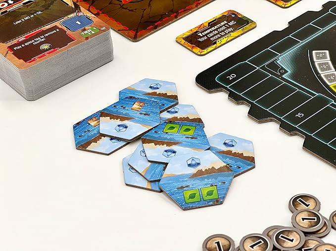 Stronghold Games Terraforming Mars Ares Expedition: Crisis - Cooperative Board Game Expansion - 2 to 4 Players, Ages 14+
