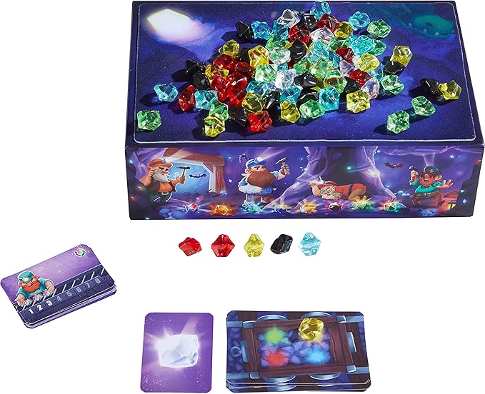 HABA Hammer Time: A Fun Kids Treasure Hunt Board Game, Family Party Game with Gems & Strategy for Ages 5+