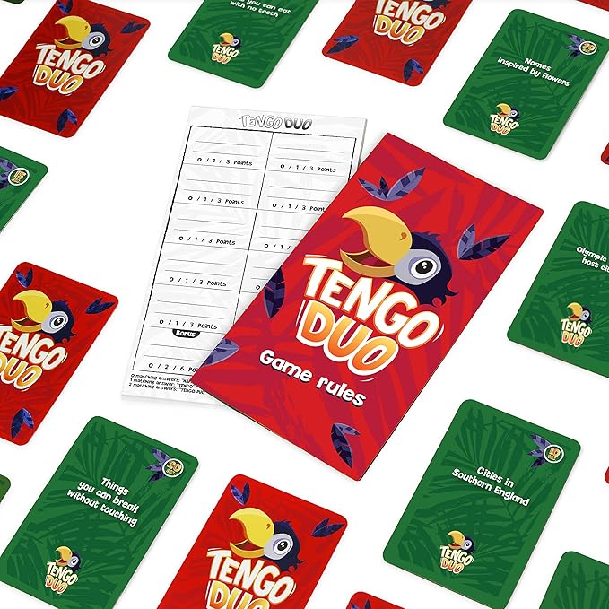 Tengo Duo - Great Minds Only Matching Party Game | 3+ Players | Family Game for Kids and Adults