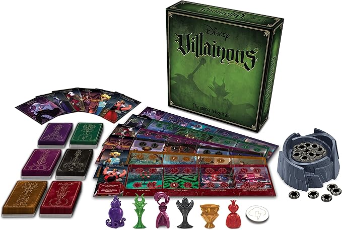 Ravensburger Disney Villainous Strategy Board Game for Age 10 and Up - 2019 Toty Game of The Year Award Winner