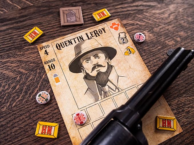 High Noon Game, Inc. High Noon: 4 Player Starter Set - Board Game. Ages 8+, 2-4 Players, 60-120 Min Game Play