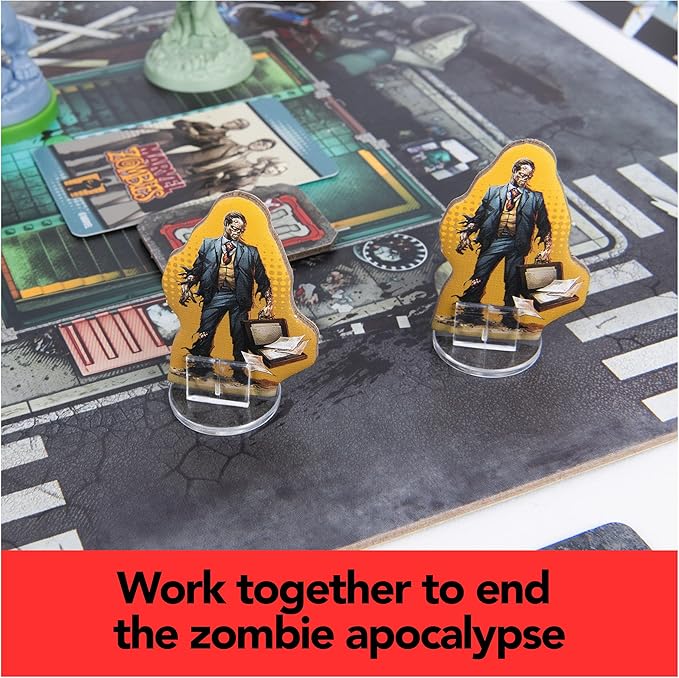 Spin Master Games, Marvel Zombies: Heroes’ Resistance, A Zombicide Game, Collectible Marvel Figurines, for Fans of Marvel Rivals & Action Movie Toys, 1-4 Players, for Adults & Teens Ages 14 & Up