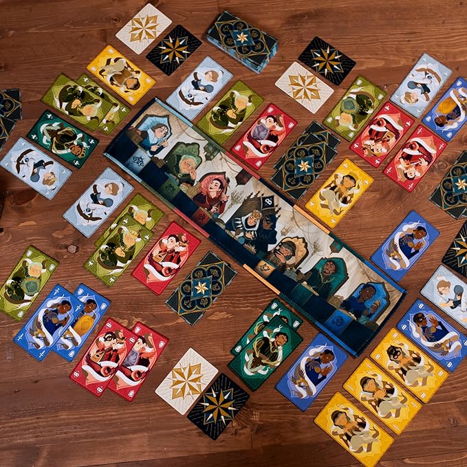 Pandasaurus Games Courtisans Card Game - Navigate Intrigue and Influence at The Queen's Banquet! Strategy Game, Fun Family Game for Kids & Adults, Ages 8+, 2-5 Players, 20-30 Min Playtime, Made