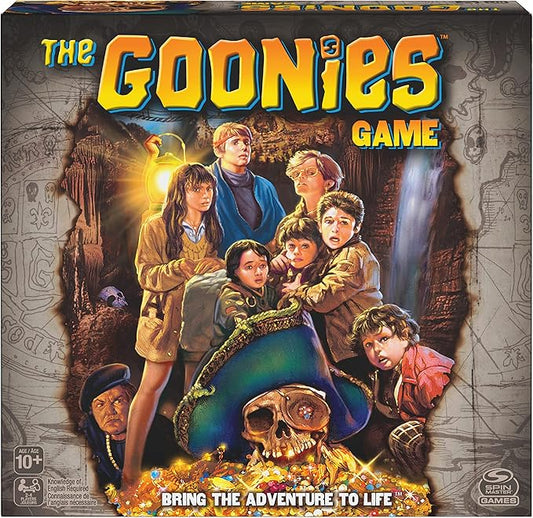 Goonies, The Goonies Game Retro Vintage 80’s Family Movie Board Game, for Kids Aged 10 and up