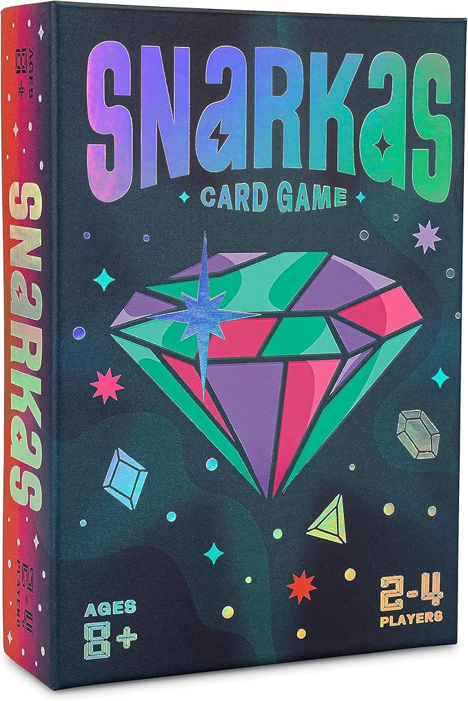 Snarkas Card Game | Gem-Collecting Adding & Matching Game | Perfect for Family Games | 2-4 Players, Ages 8+