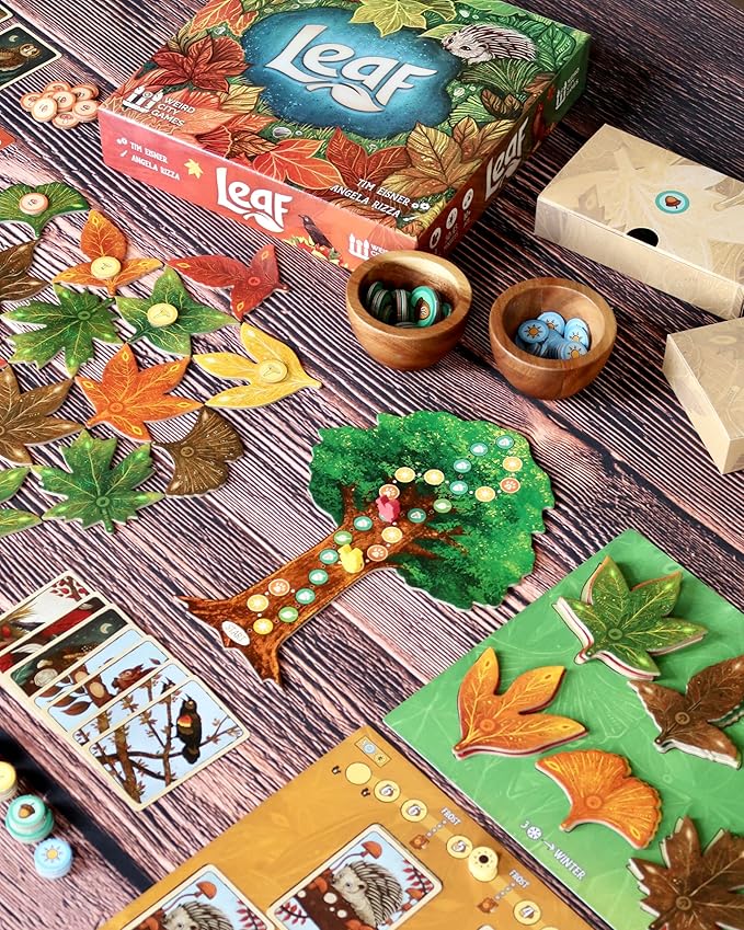 Leaf Board Game by Weird City Games, Strategy Board Game