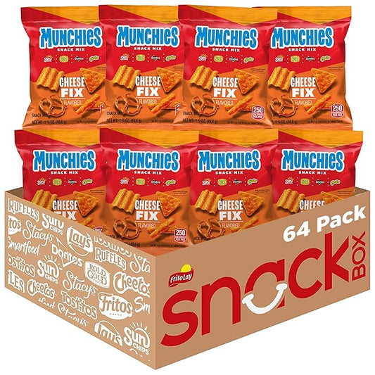 Munchies Snack Mix, Cheese Fix, 1.75 Ounce (Pack of 64)