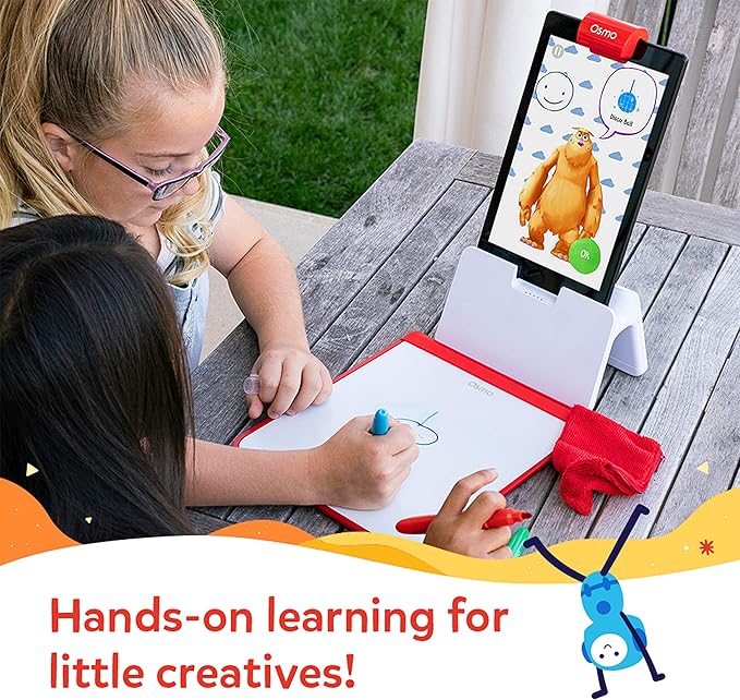 Osmo - Monster - Bring Real Life Drawings to Life - For iPhone, iPad or Fire Tablet - Educational Learning Games - STEM Toy Gifts for Kids - Ages 5 6 7 8 9 10 (Osmo Base Required - Amazon Exclusive)